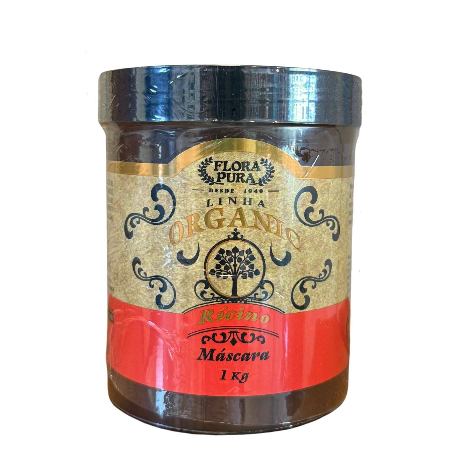 MASCARA CAPILAR DE RICINO 1KG FLORA PURA
