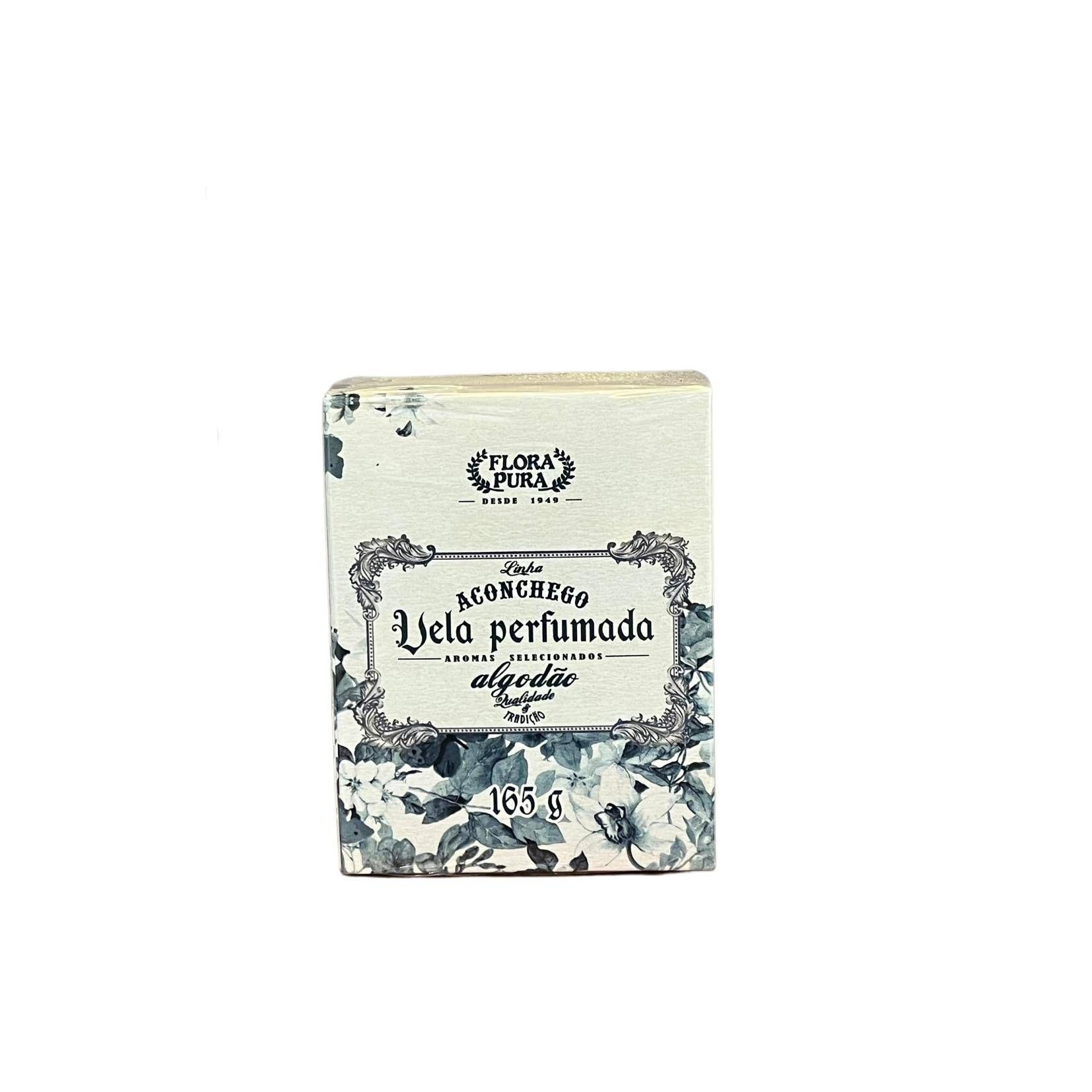 VELA PERFUMADA ALGODAO 165G