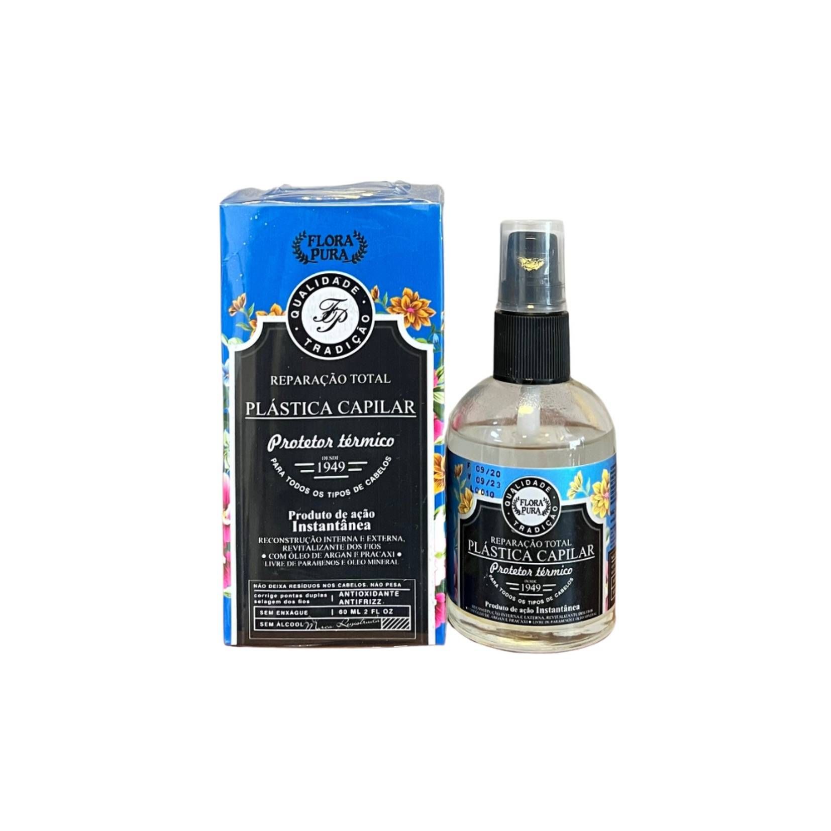 PLASTICA CAPILAR 60ML - PROTETOR TERMICO