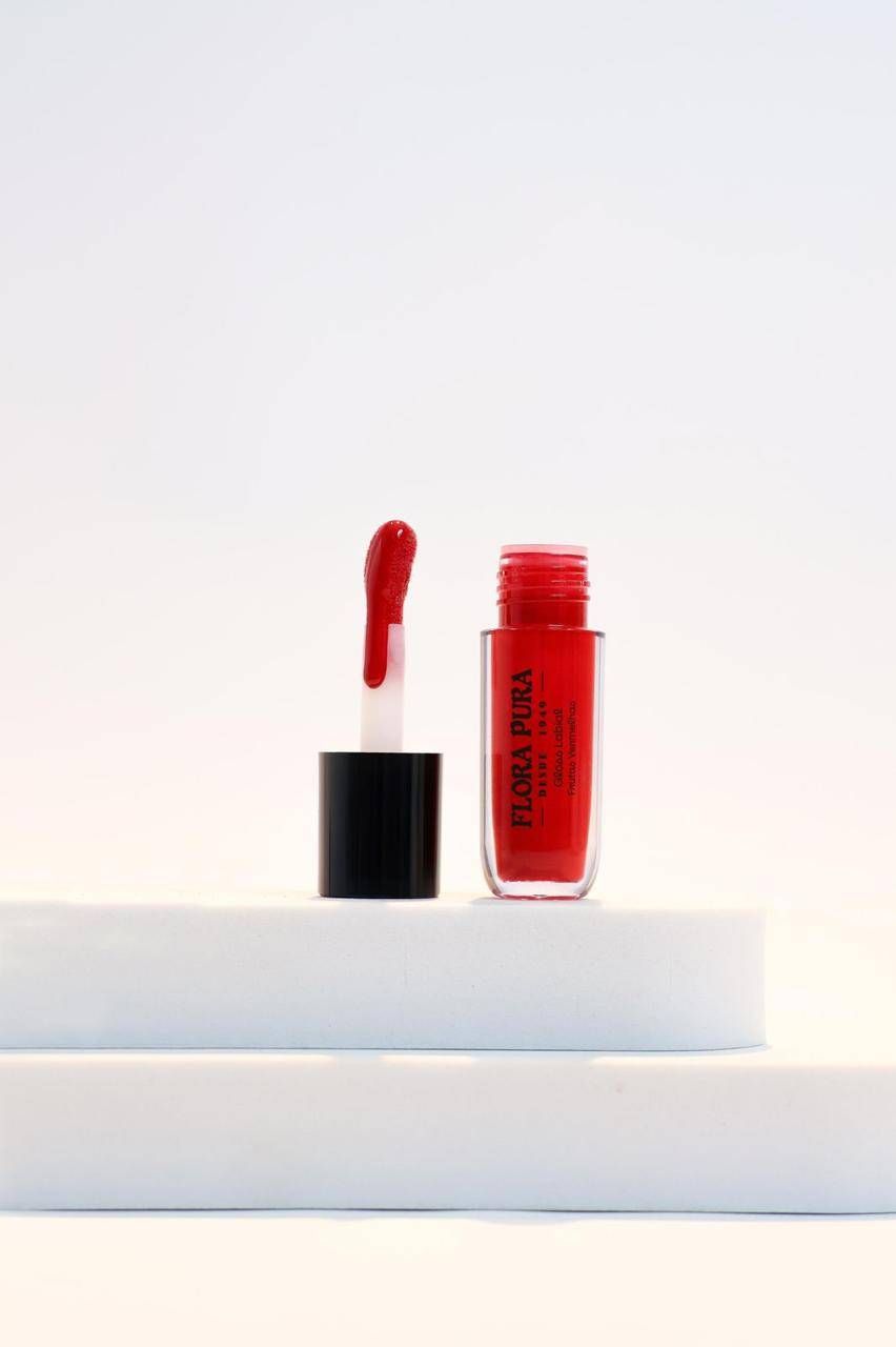 GLOSS BRILHO LABIAL FRUTAS VERMELHAS - 5ML - FLORA PURA