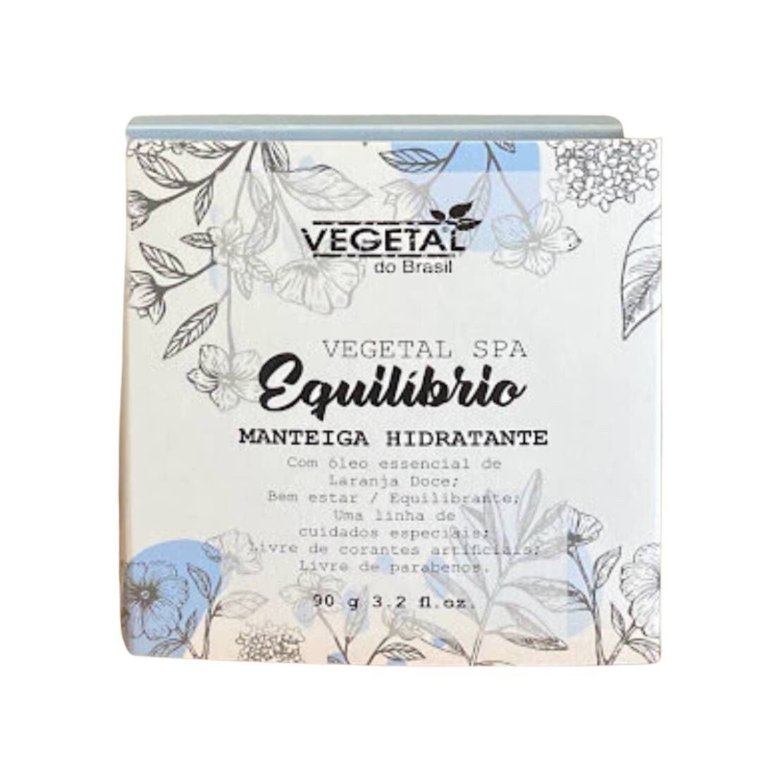 MANTEIGA HIDRATANTE EQUILIBRIO- VEGETAL SPA- 90G
