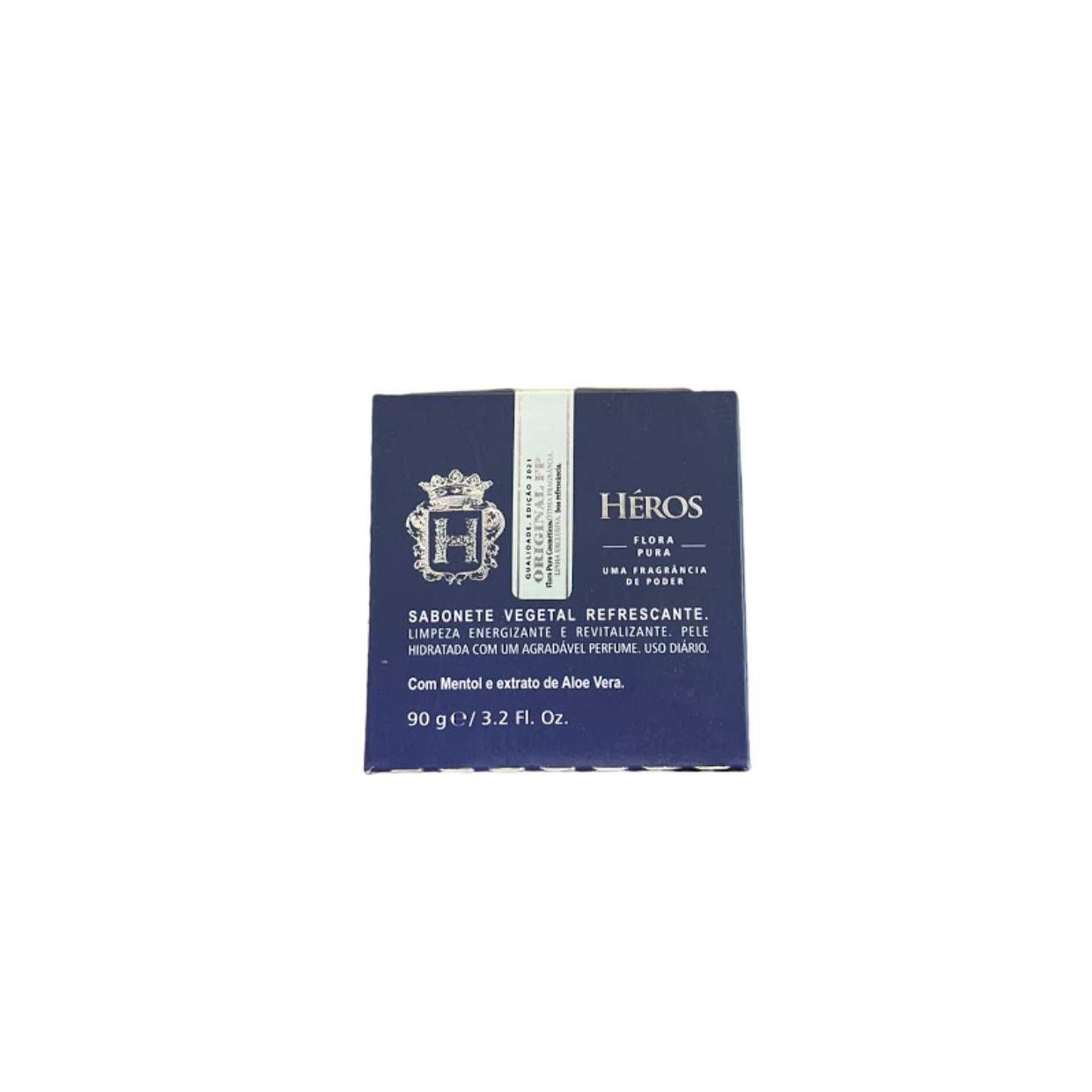 SABONETE VEGETAL HEROS - 90G-FLORA PURA