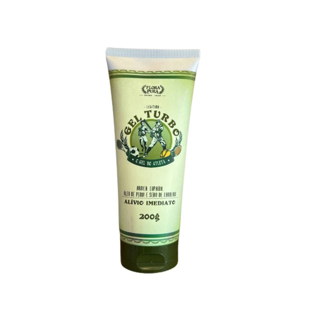 GEL MASSAGEADOR TURBO DO ATLETA 200G BISNAGA