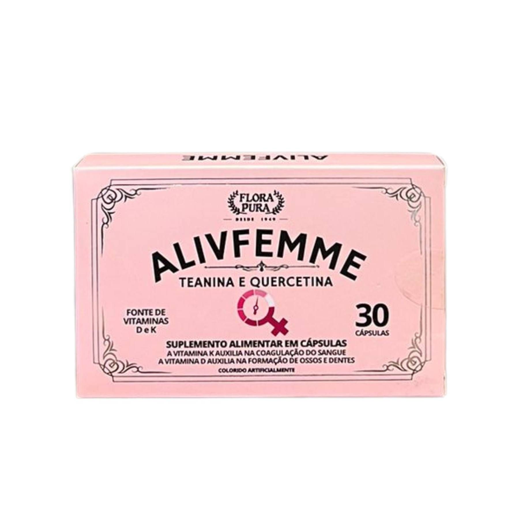 ALIVE FEMME 500MG CAPS FLORA PURA