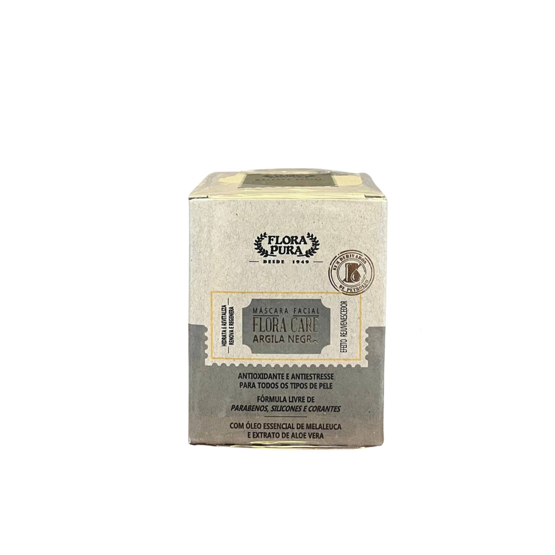 MASCARA FACIAL DE ARGILA NEGRA-180G