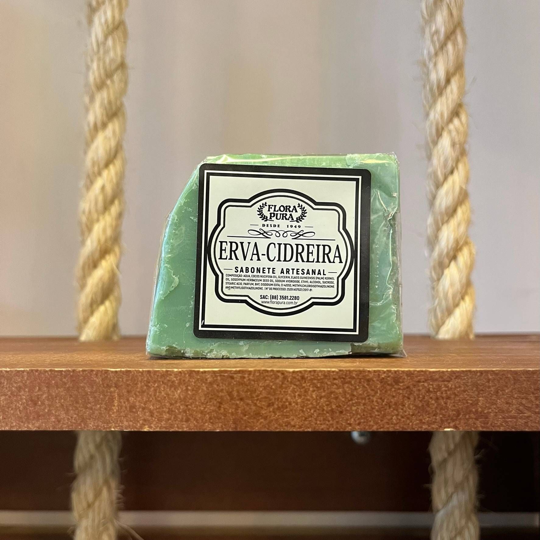 SABONETE VEGETAL ERVA CIDREIRA 1000G