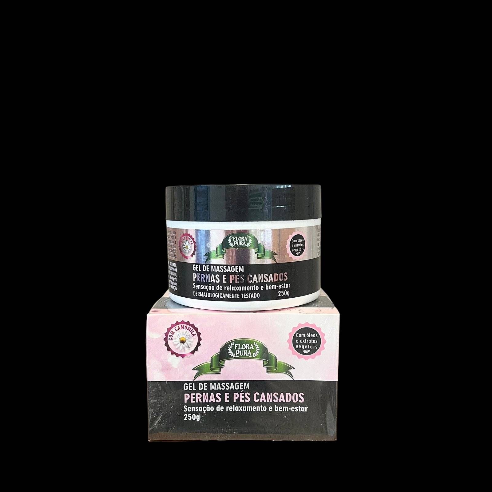 GEL DE MASSAGEM PERNAS E PES CANSADOS 250G