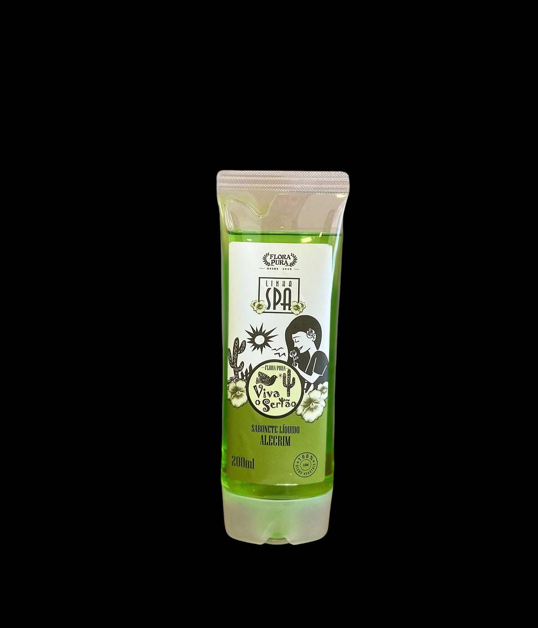 SABONETE LIQUIDO DE ALECRIM-200ML- LINHA VIVA O SERTAO