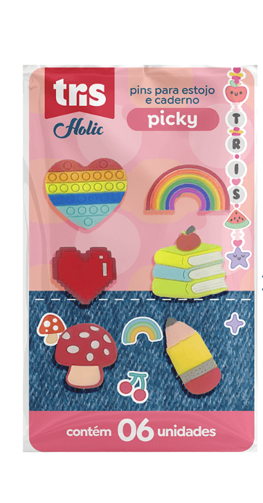 Pins Picky Holic Charm - tris