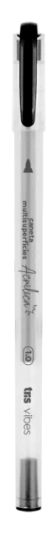 Caneta Acrílica Vibes – 1.0mm Preta - Tris
