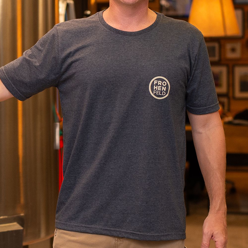 CAMISETA MESCLA ESCURO