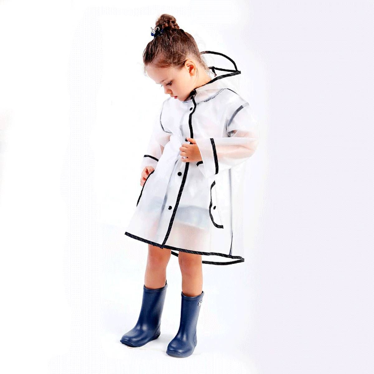 CAPA CHUVA TRANSP. INFANTIL RAIN STYLE AZUL