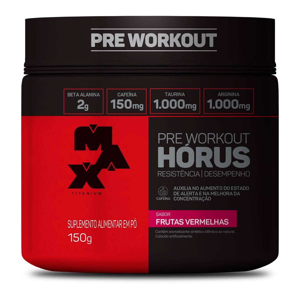 HORUS 150G FRUTAS VERMELHAS MAX TITANIUM