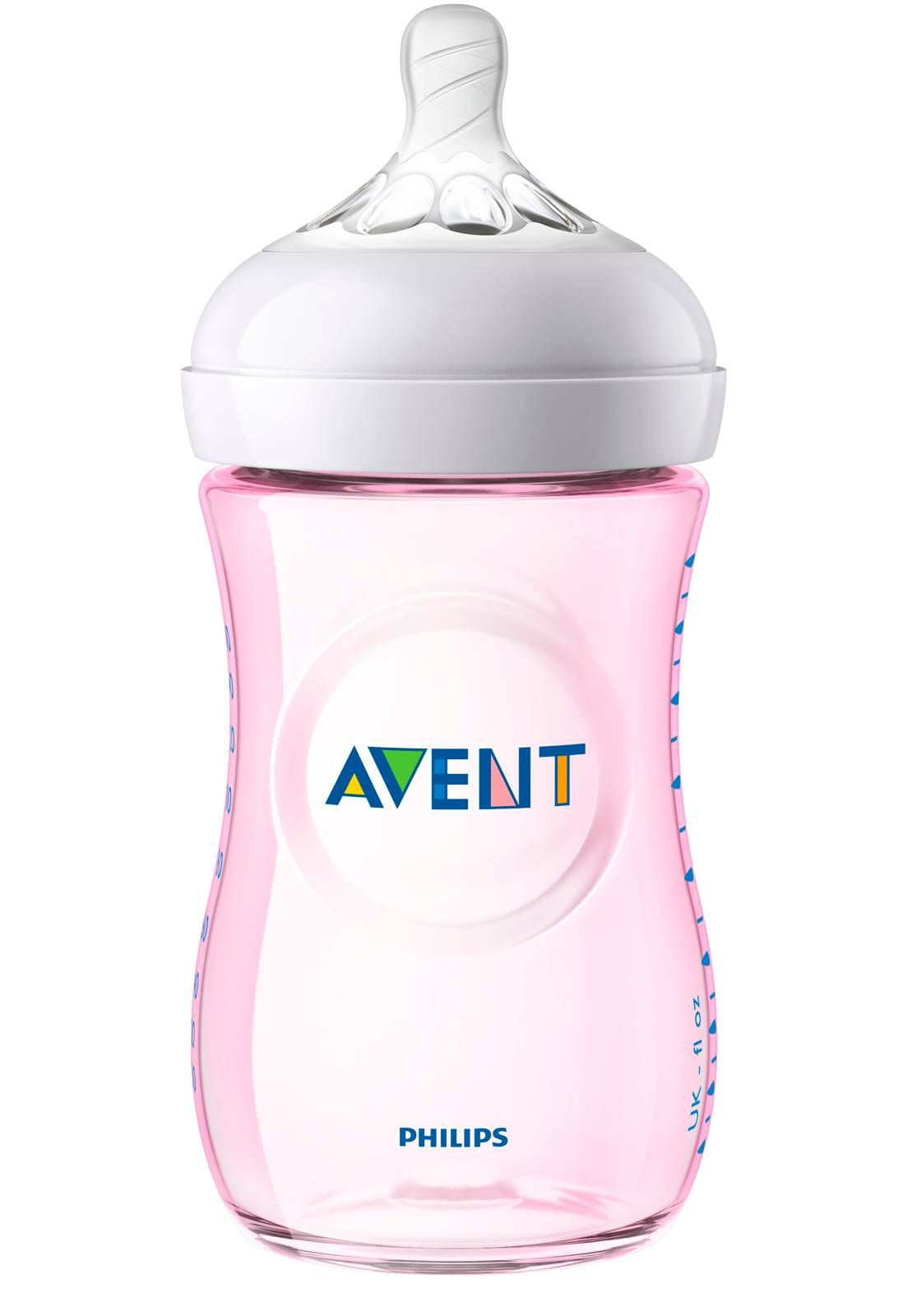 MAMADEIRA AVENT PÉTALA ANTI-CÓLICA 260 ml - 0% BPA - ROSA - PHILIPS AVENT