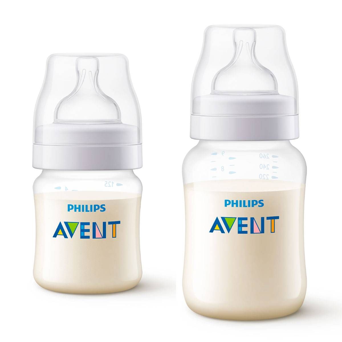 KIT MAMADEIRA AVENT 2 UN 125 E 260ML CLASSICA MENINA MENINO