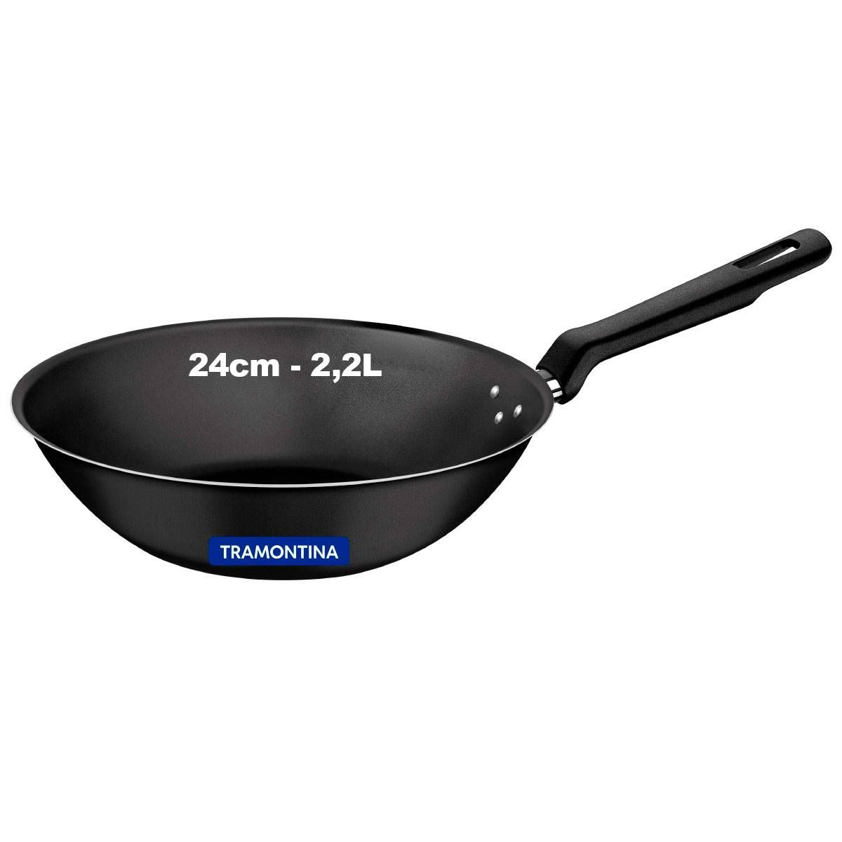 FRIGIDEIRA ANTIADERENTE TRAMONTINA FUNDA PANELA WOK