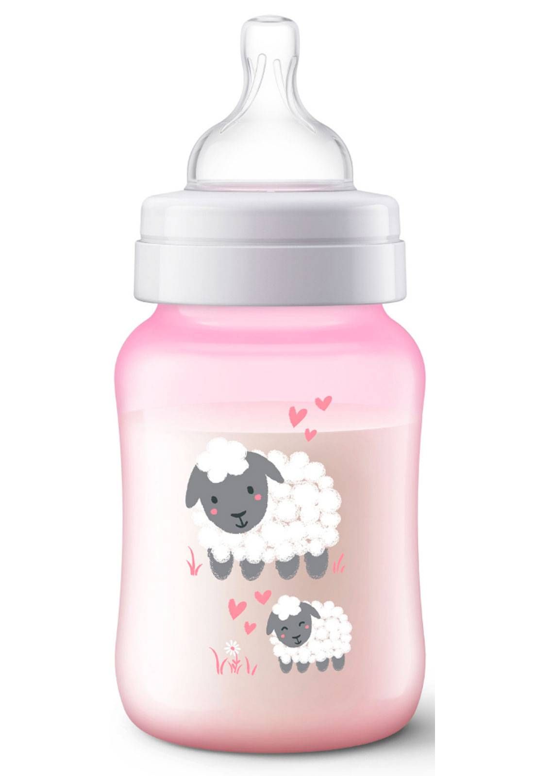 MAMADEIRA AVENT 260ml CLÁSSICA ANTI COLICA  MENINA OVELHA