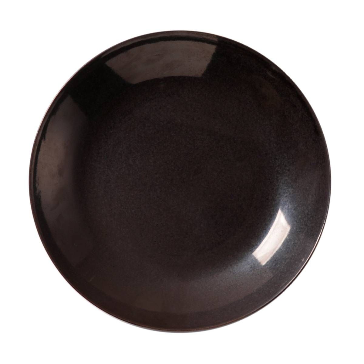 PRATO FUNDO AMETISTA EM PORCELANA DECORADA 22CM TRAMONTINA