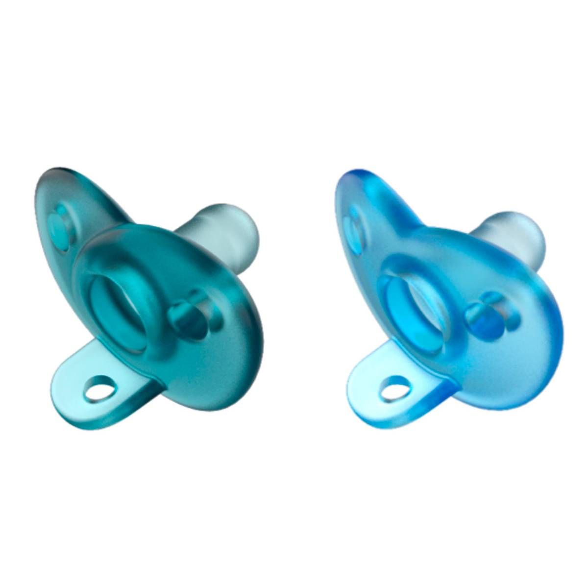 CHUPETAS AVENT 4 A 6 MESES SILICONE MENINO SOOTHIE KIT 2UN