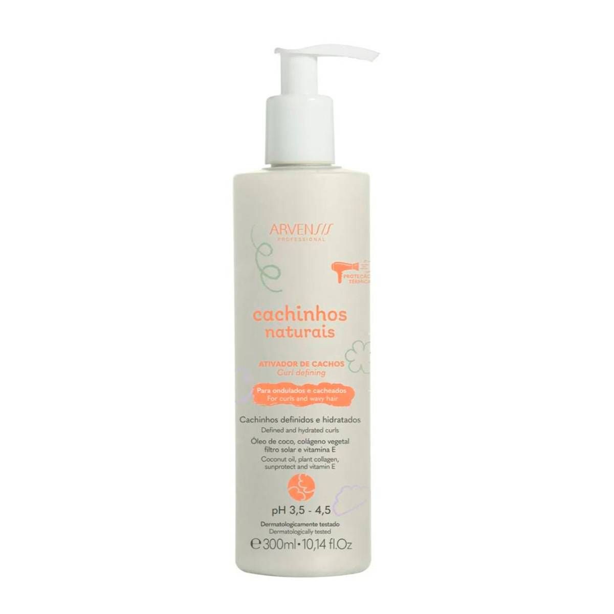 CREME ATIVADOR DE CACHINHOS (ONDULADOS E CACHEADOS) - 300G