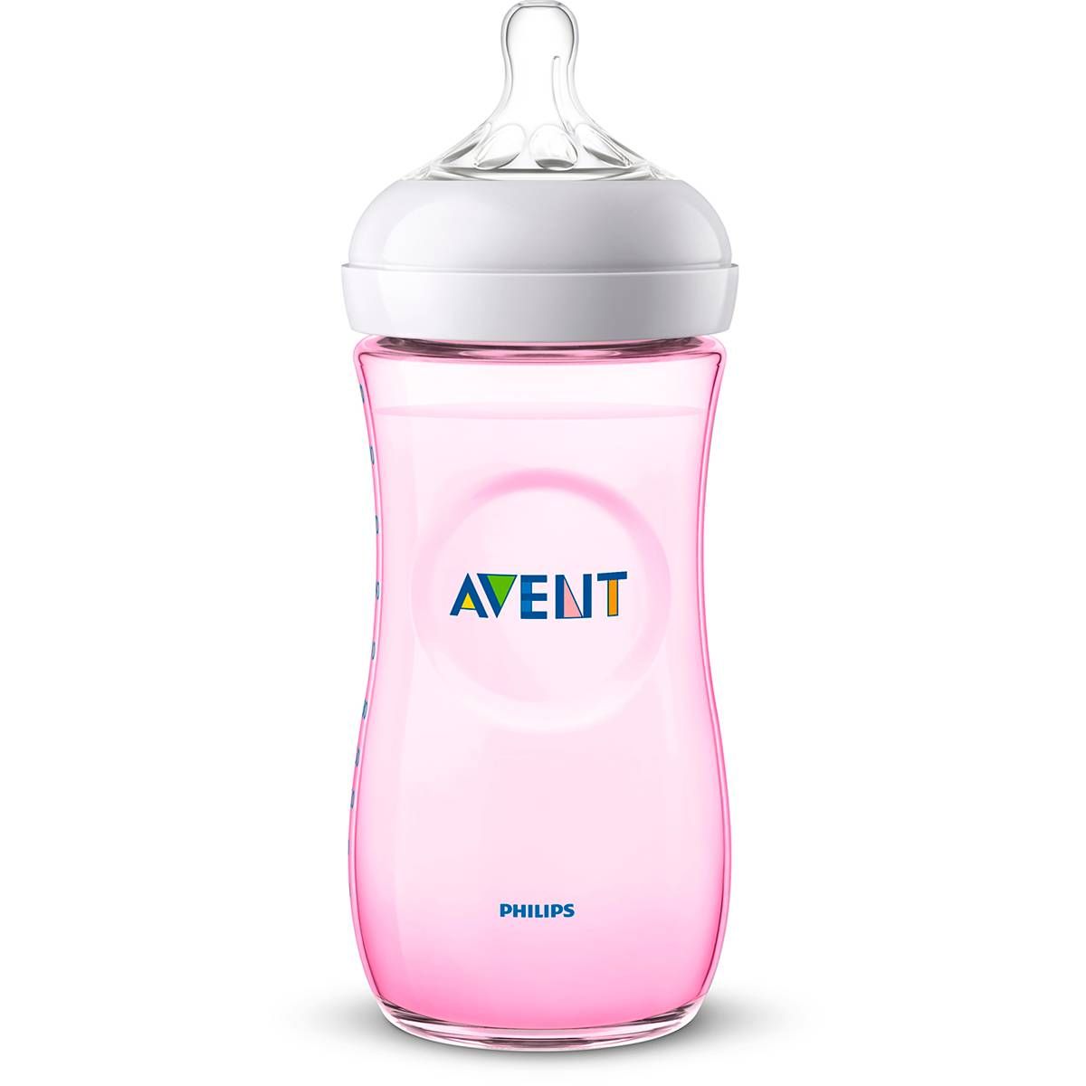 MAMADEIRA AVENT PÉTALA ANTI-CÓLICA 330 ml - 0% BPA - ROSA - PHILIPS AVENT