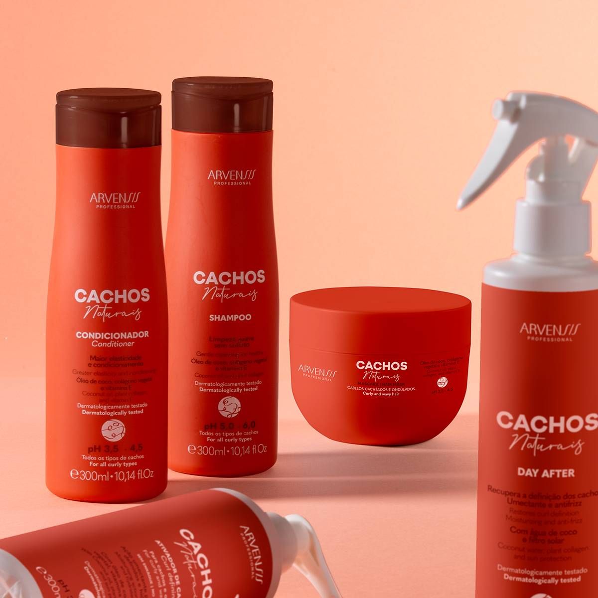 MÁSCARA 2 EM 1 NO POO CACHOS NATURAIS - 300G