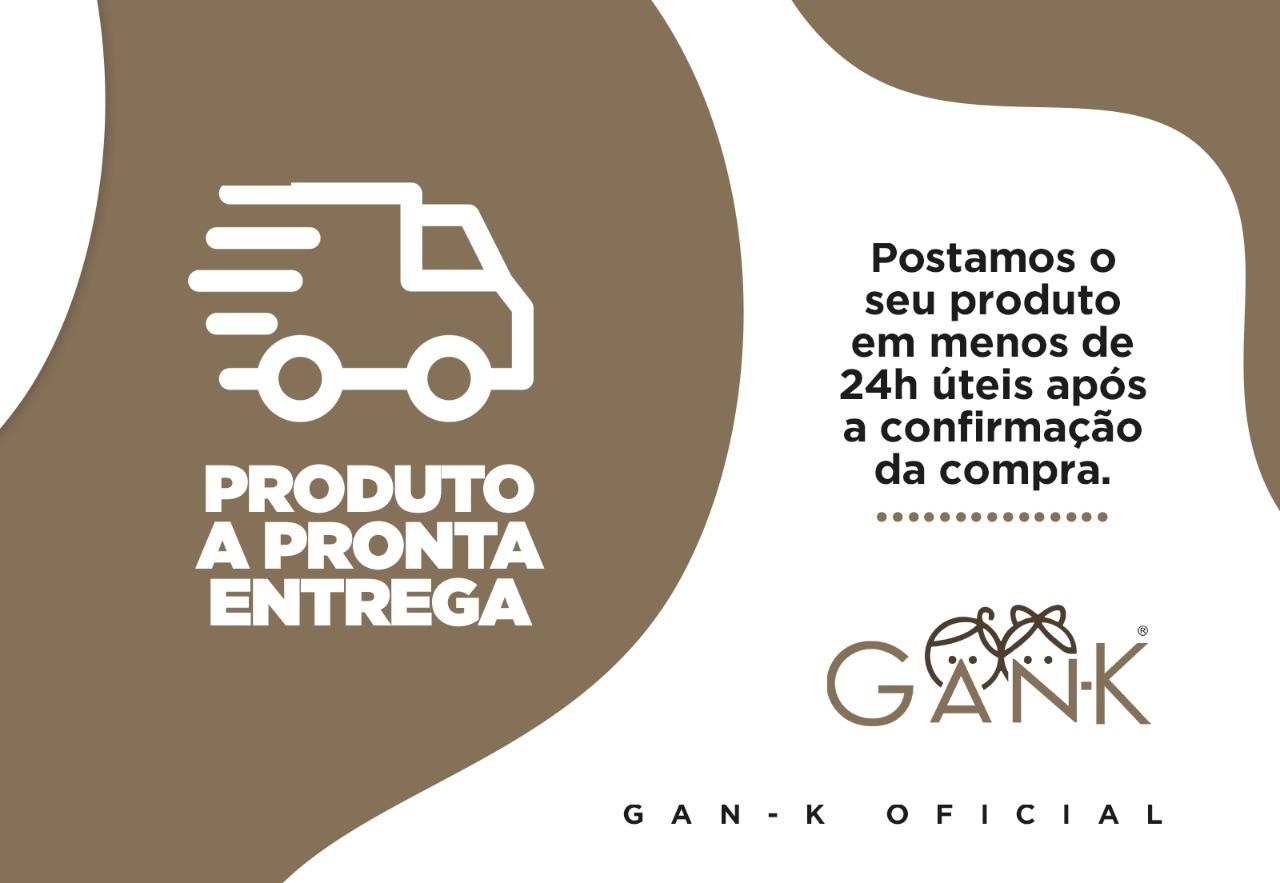 BABADOR MANGA LONGA IMPERMEÁVEL GIRAFA MULTIKIDS - BB343