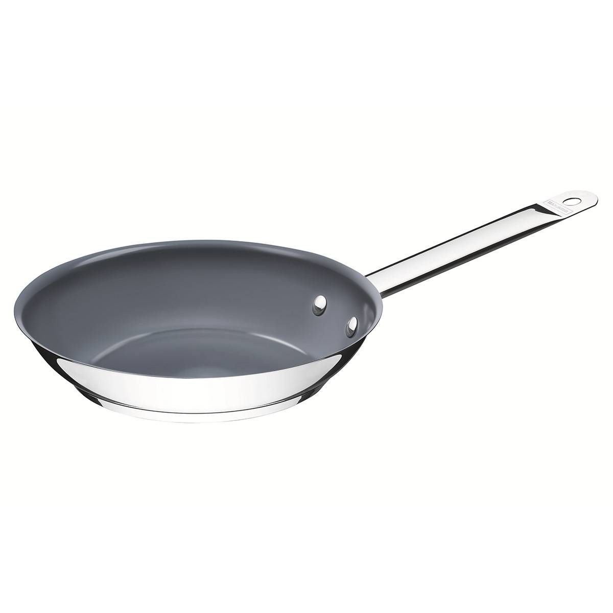 FRIGIDEIRA AÇO INOX COM CERAMICA GRAFITE