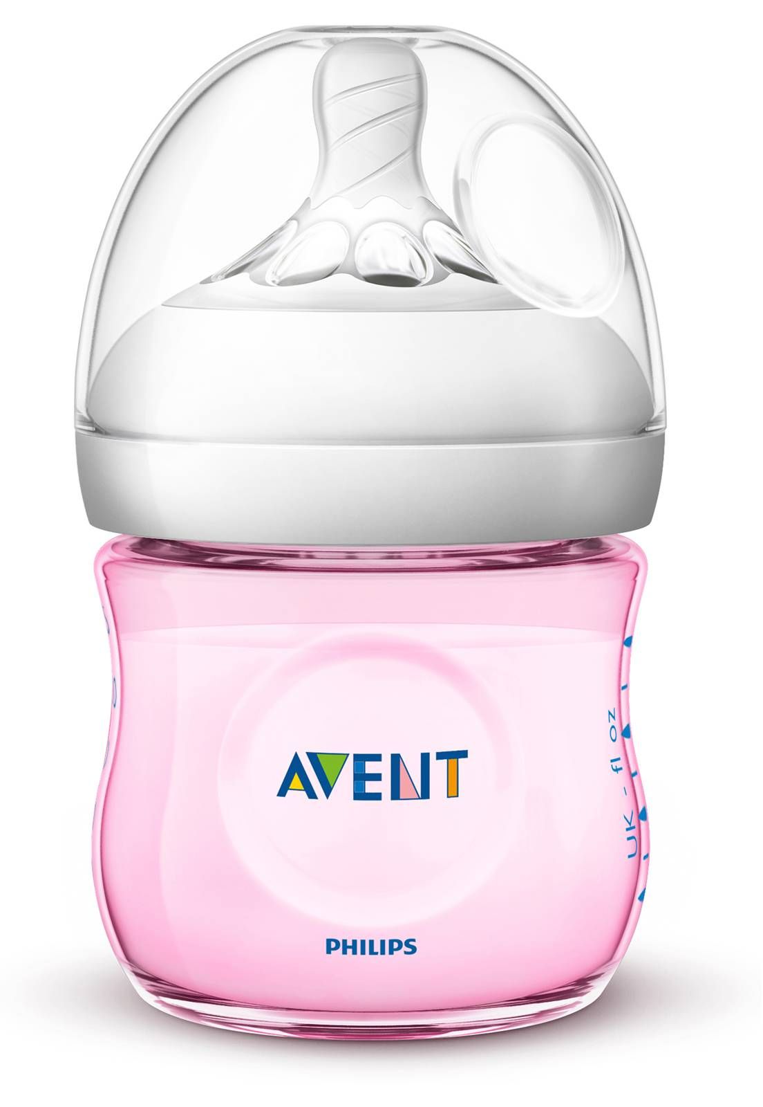 MAMADEIRA AVENT PÉTALA ANTI-CÓLICA 125 ml - 0% BPA - ROSA - PHILIPS AVENT