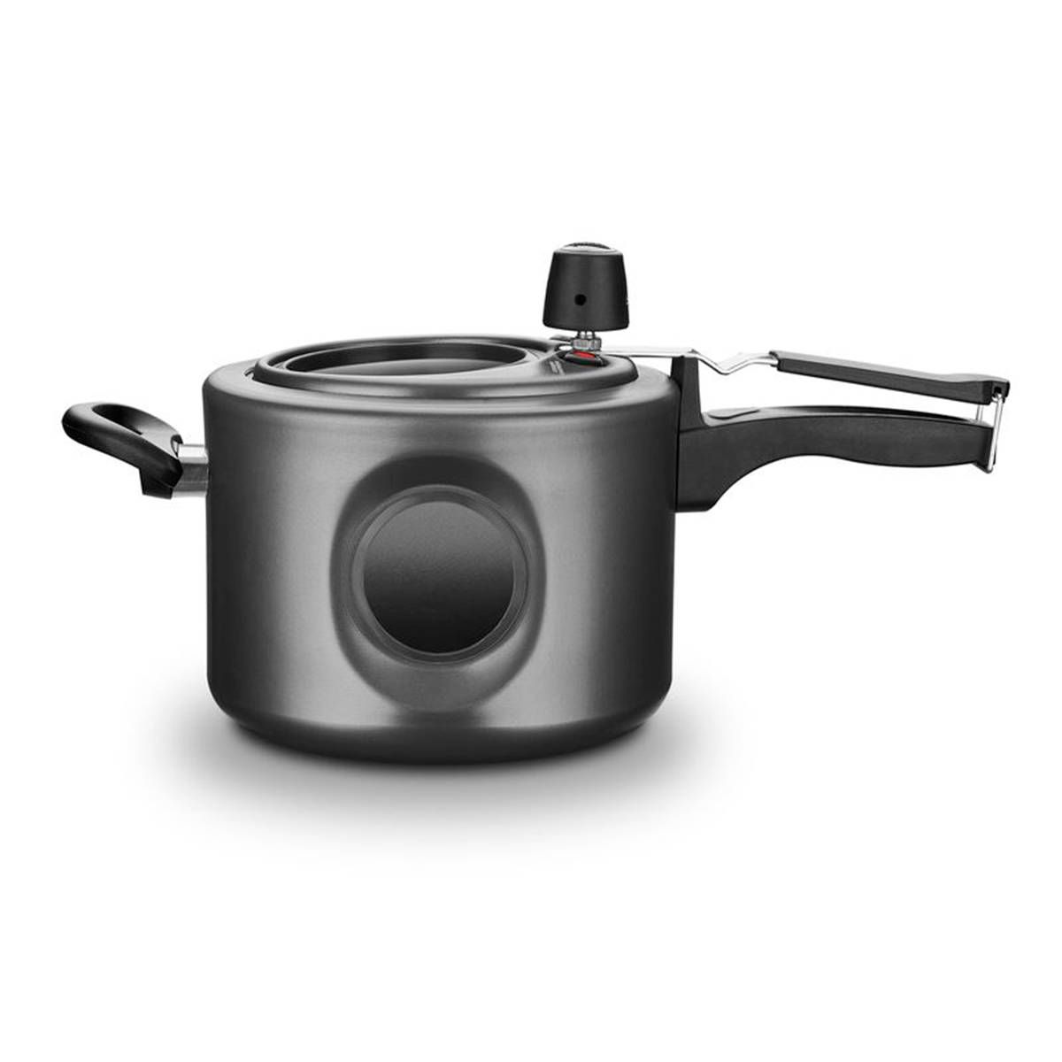 PANELA DE PRESSÃO ANTIADERENTE 4,5 LITROS MTA SUPERIOR GRAFITE