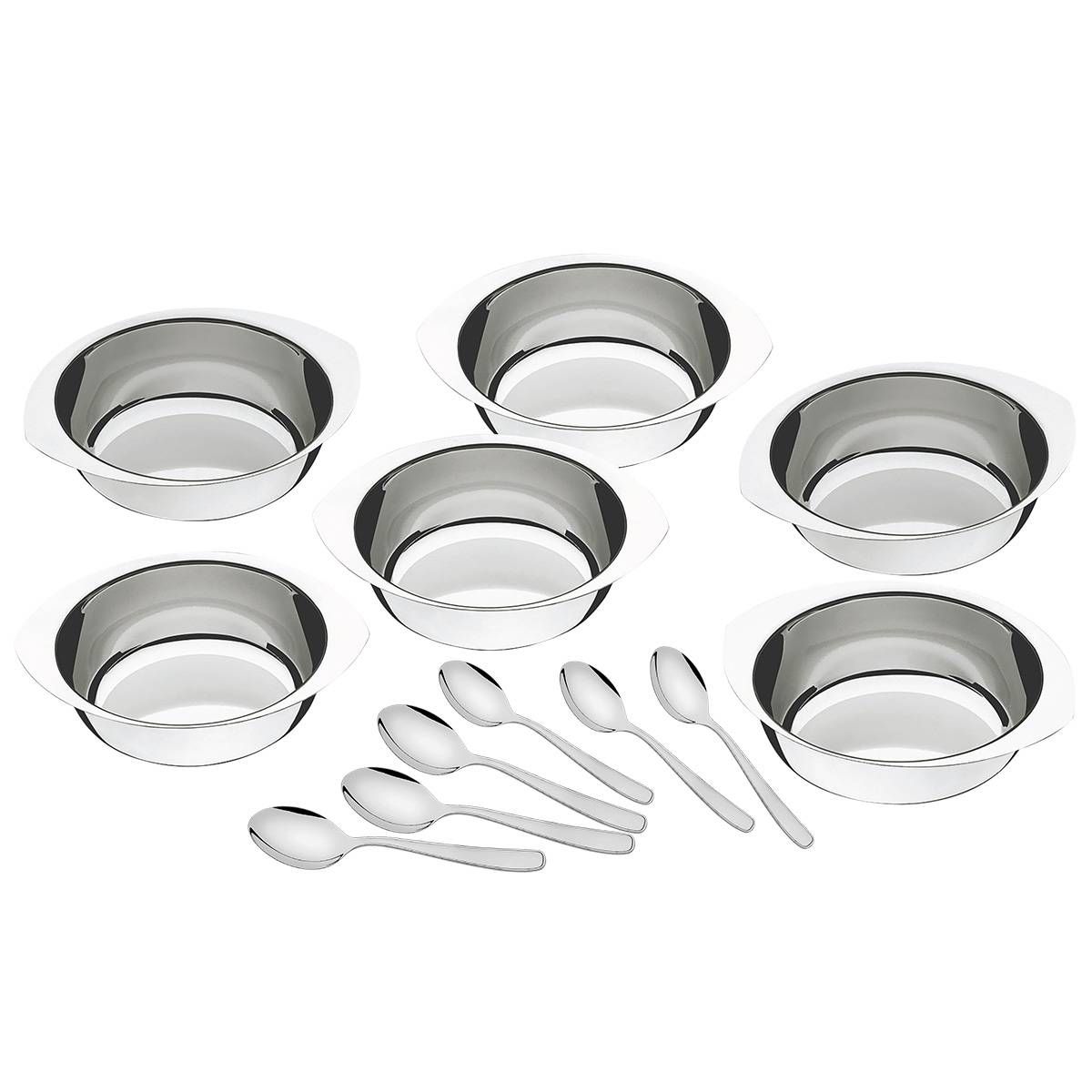 JOGO AÇO INOX PARA SOBREMESA 12 PÇS TRAMONTINA