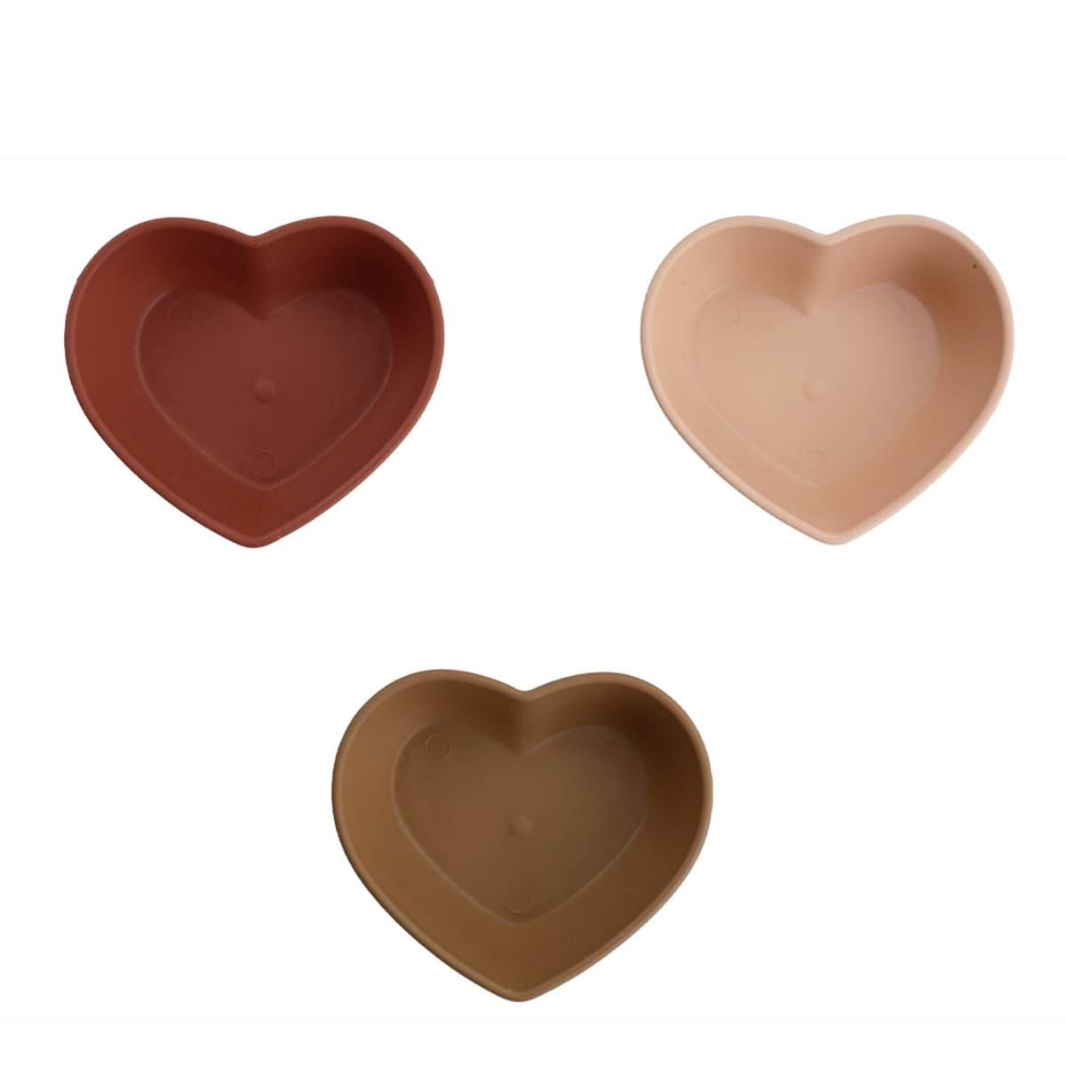 BOWL FIBRA BAMBU CORAÇÃO COLOR 8CM