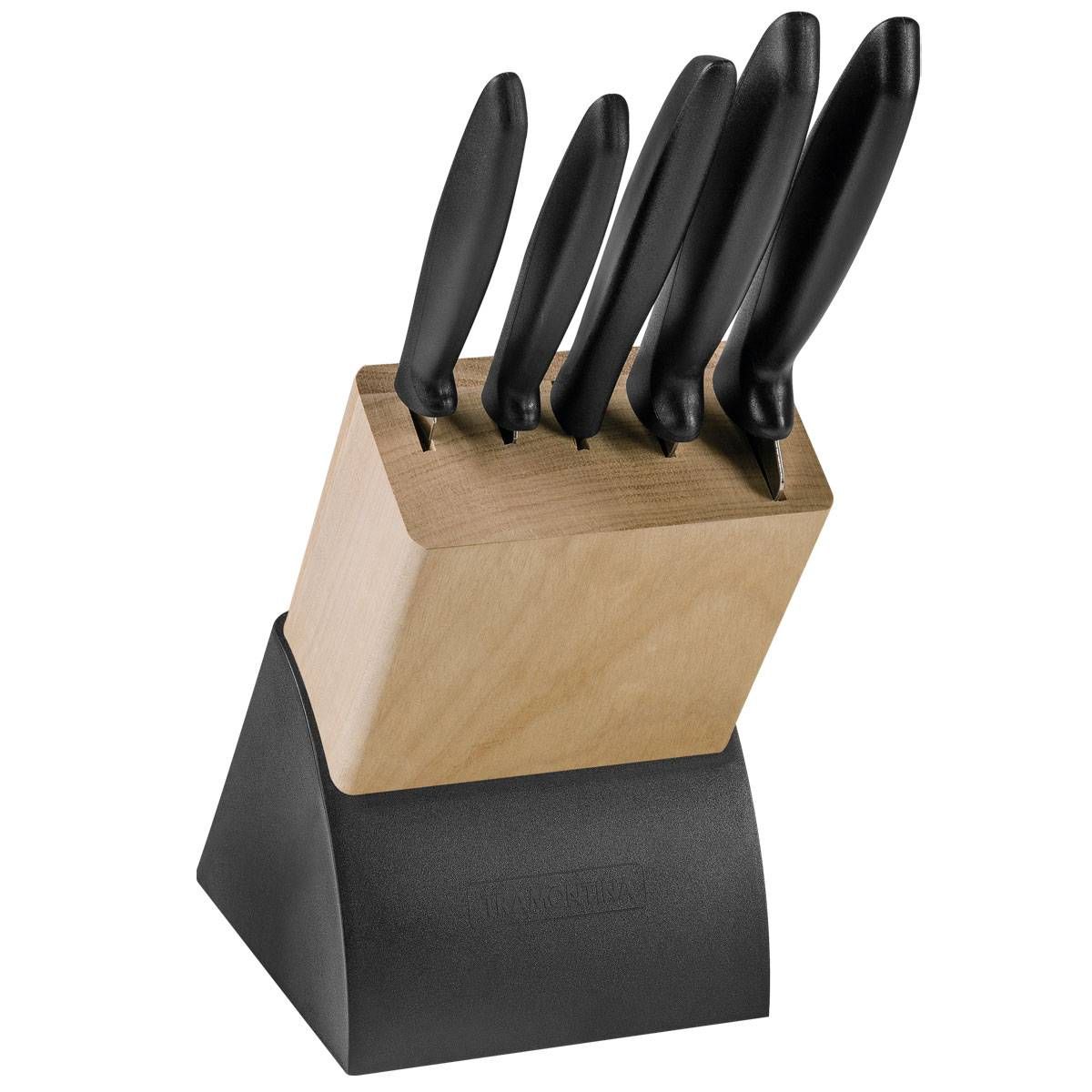 CEPO FACAS TRAMONTINA CONJUNTO KIT JOGO FACAS COZINHA 6 PÇS