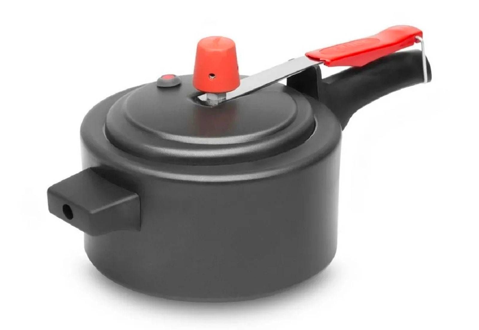 PANELA DE PRESSÃO 3,0 LITROS ANTIADERENTE PEQUENA PRETA