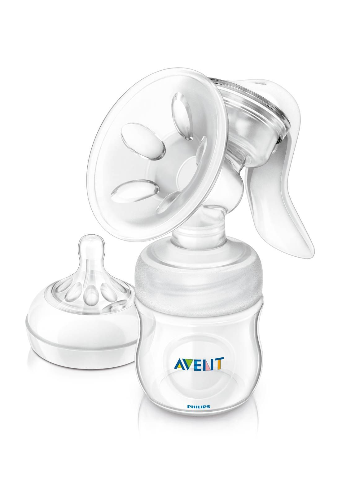 EXTRATOR DE LEITE MANUAL COM MAMADEIRA PÉTALA - PHILIPS AVENT