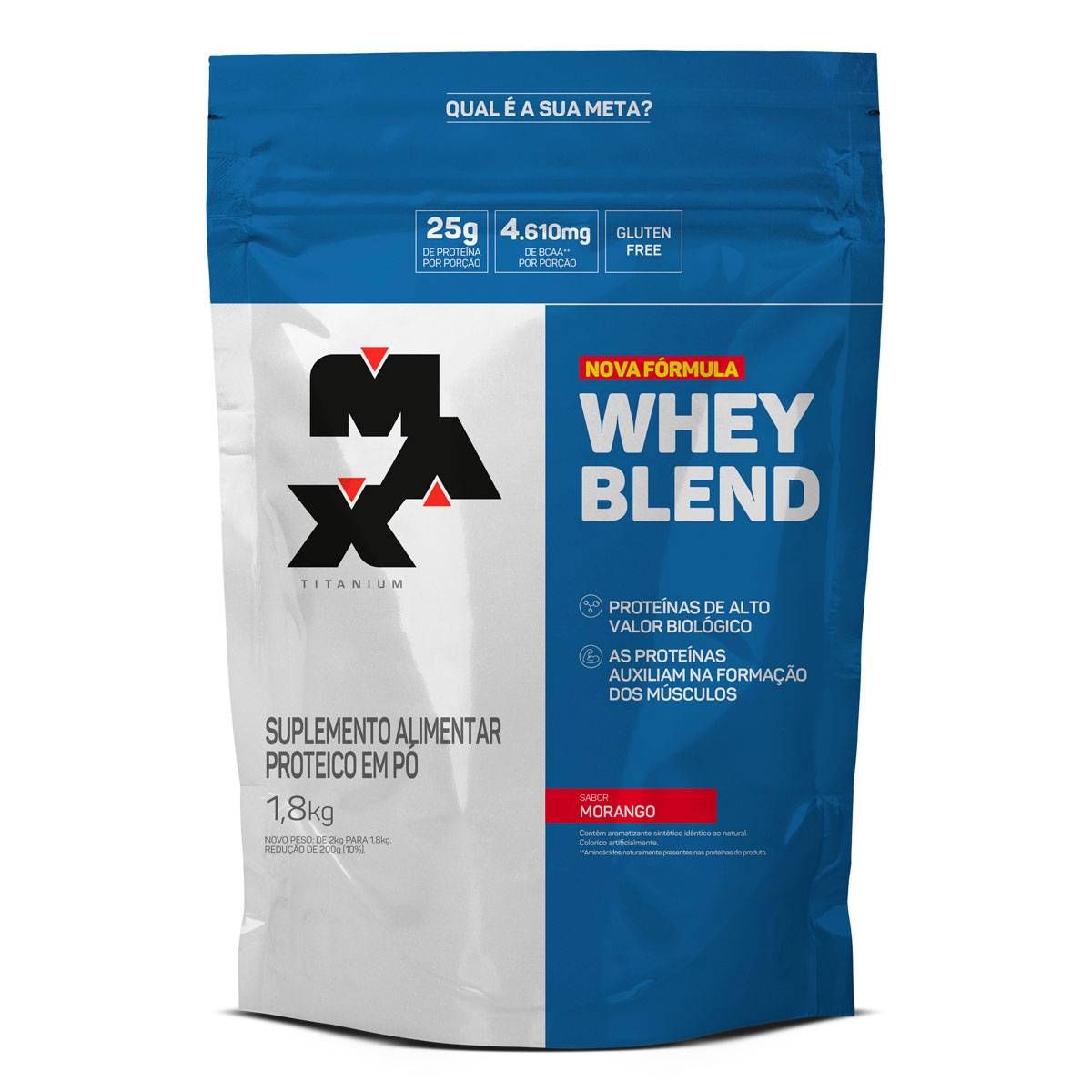 WHEY BLEND MORANGO 1,8KG