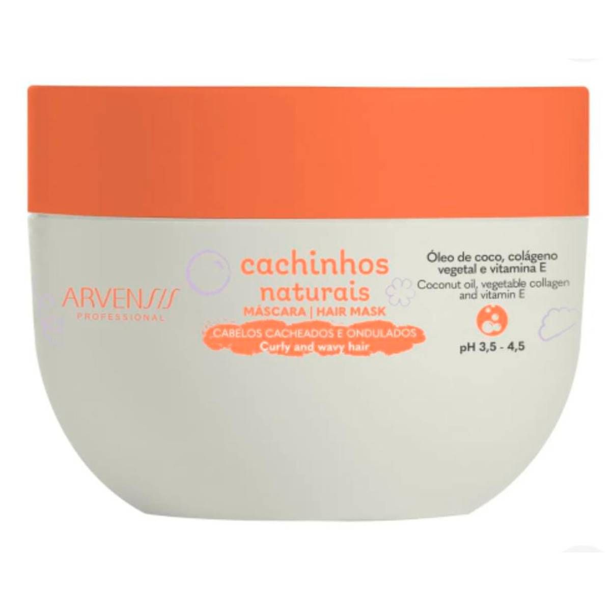 MASCARA CACHINHOS NATURAIS (ONDULADOS E CACHEADOS) - 250G