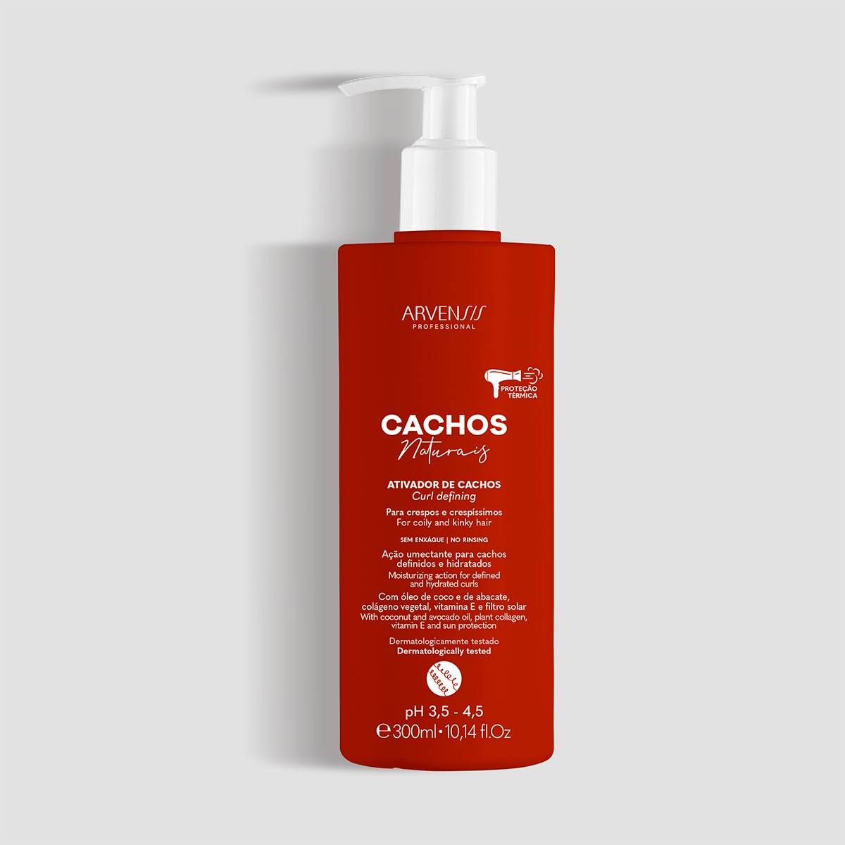 CREME ATIVADOR DE CACHOS (ONDULADOS E CACHEADOS) - 300G
