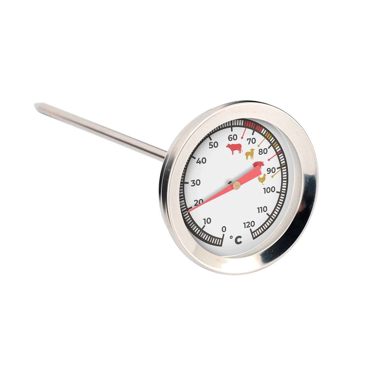 TERMÔMETRO CULINÁRIO P/CARNES 5,2CM