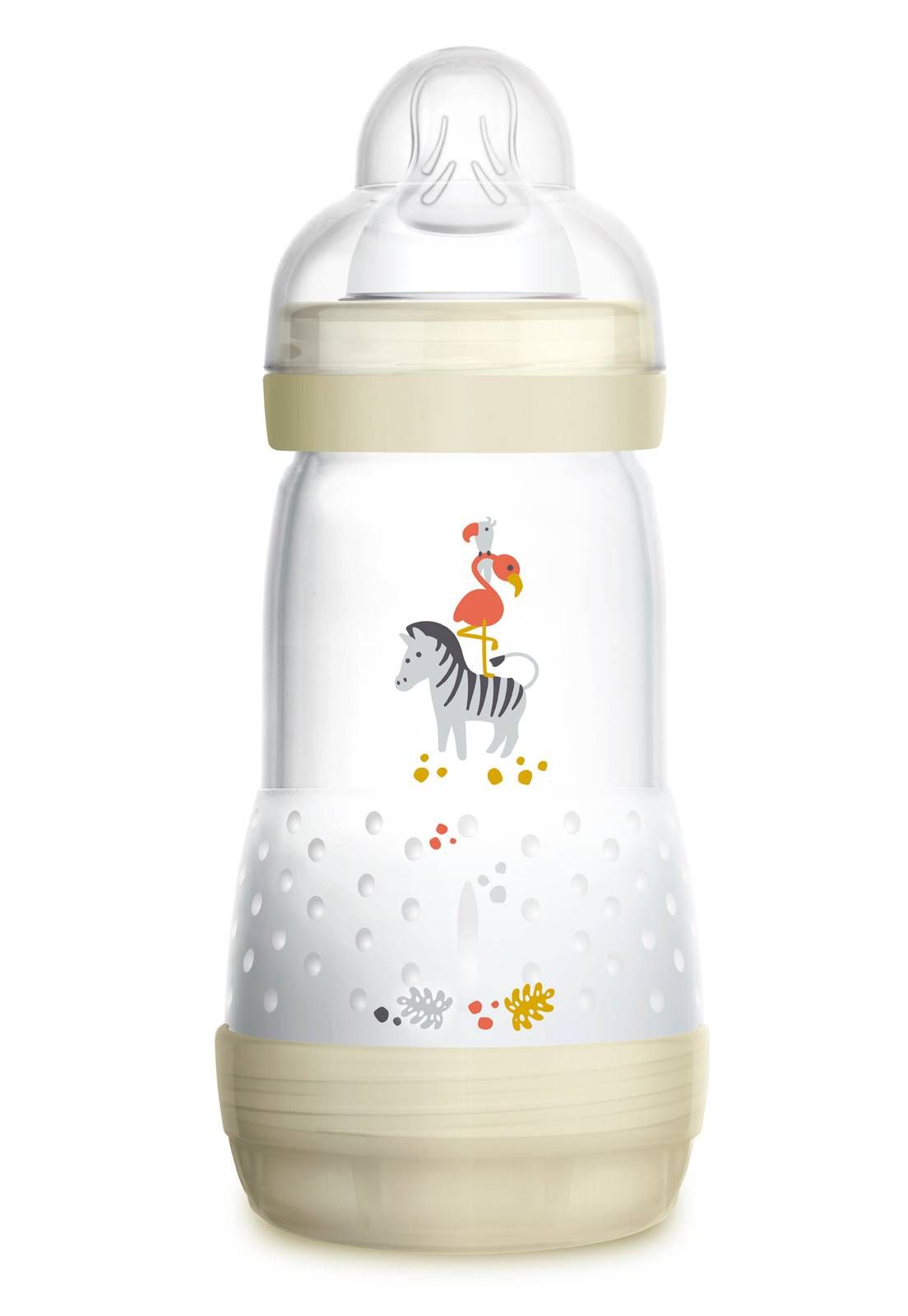 MAMADEIRA MAM 260ml EASY START - FIRST BOTTLE - ANTI-CÓLICA AUTO ESTERILIZAVEL - NEUTRA - MAM
