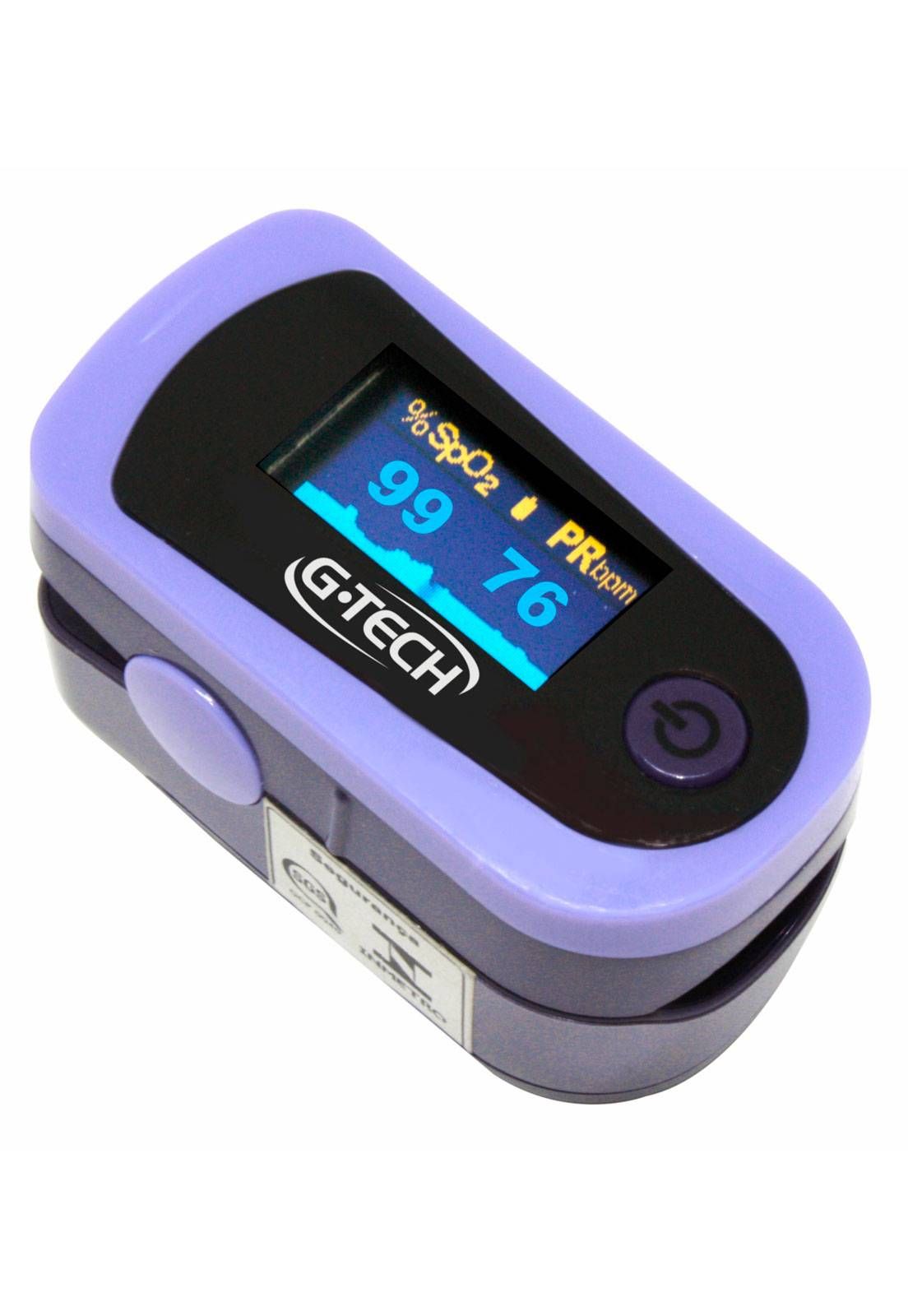 OXIMETRO DIGITAL DE PULSO OLED REGISTRO ANVISA\/INMETRO-G-TECH