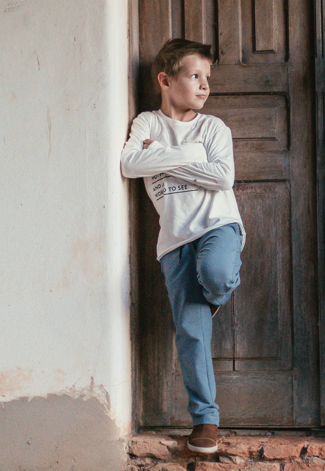 Conjunto Infantil Masculino Inverno GAN-K Calça + Blusa