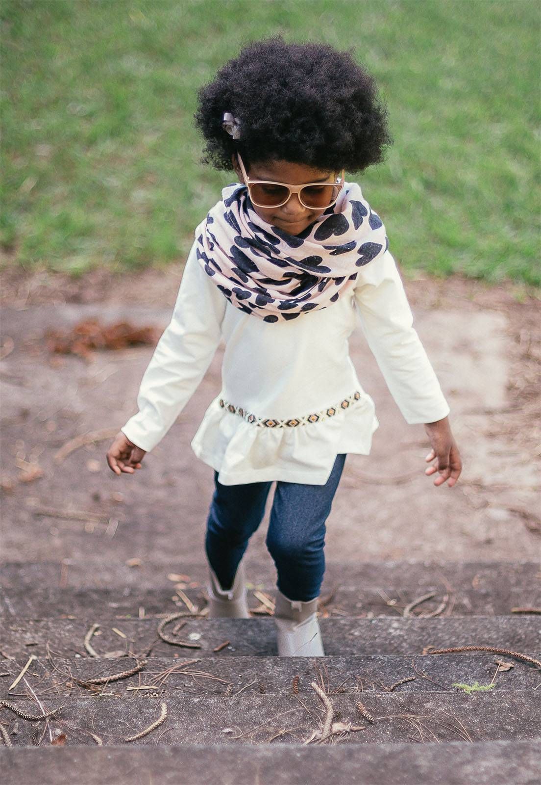 Conjunto Infantil Feminino Inverno GAN-K Calça + Blusa