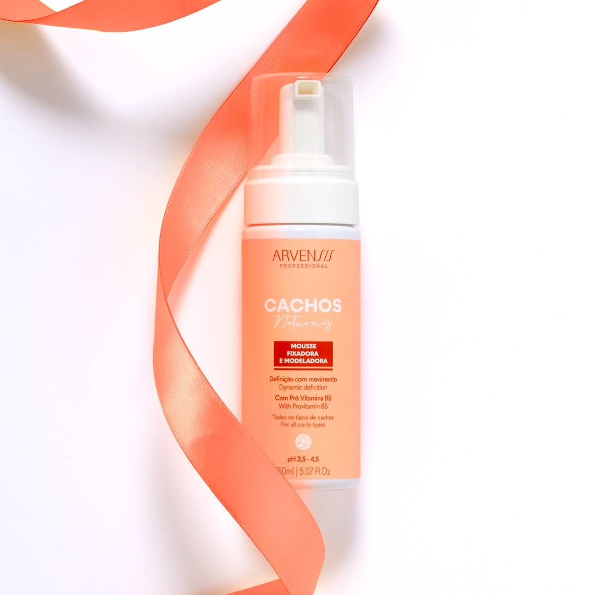 MOUSSE FIXADORA E MODELADORA 150 ML ARVENSIS