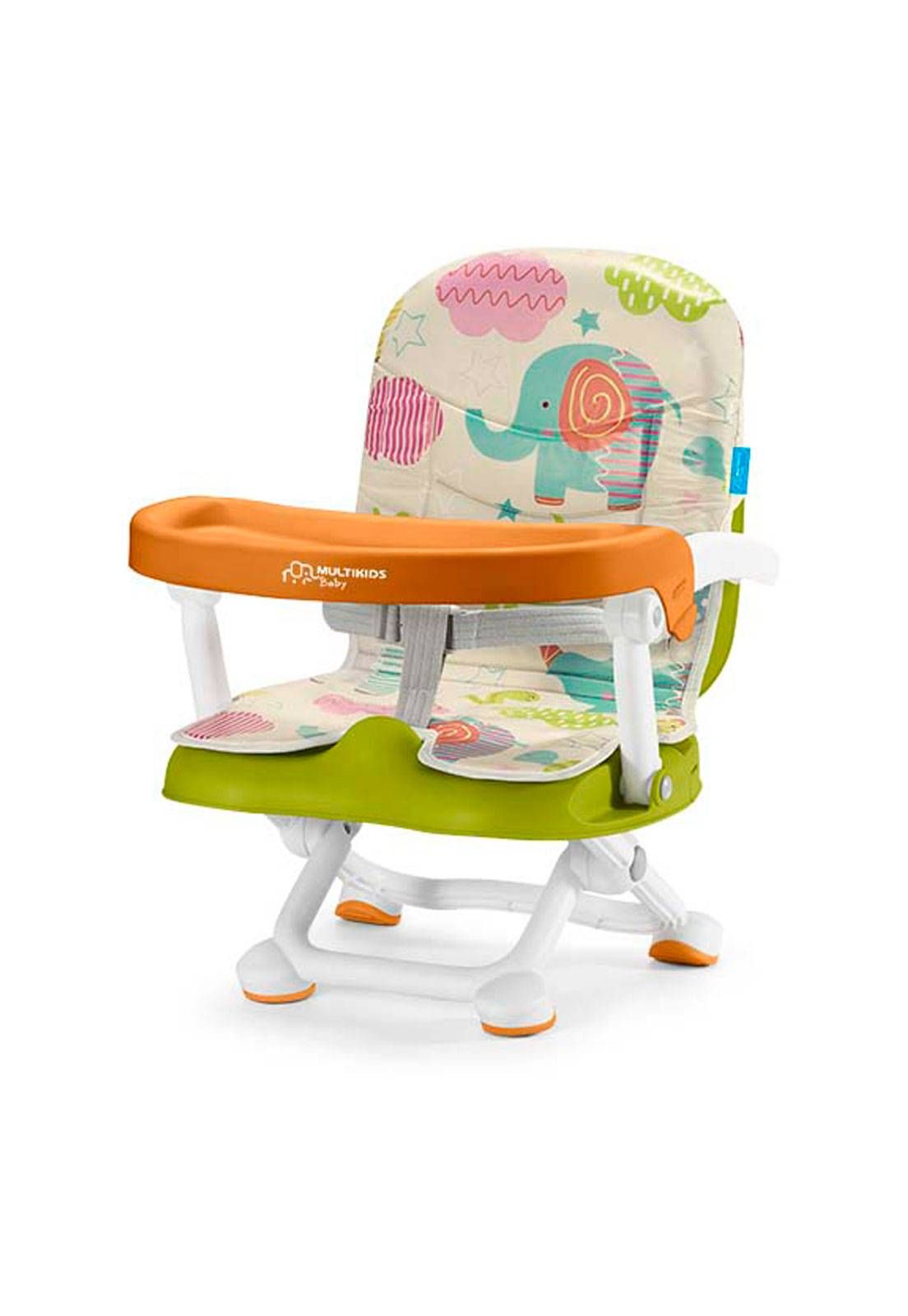 CADEIRA PARA ALIMENTAÇÃO REFEIÇÃO BEBÊ PORTÁTIL ANIMAIS MULTIKIDS - BB605