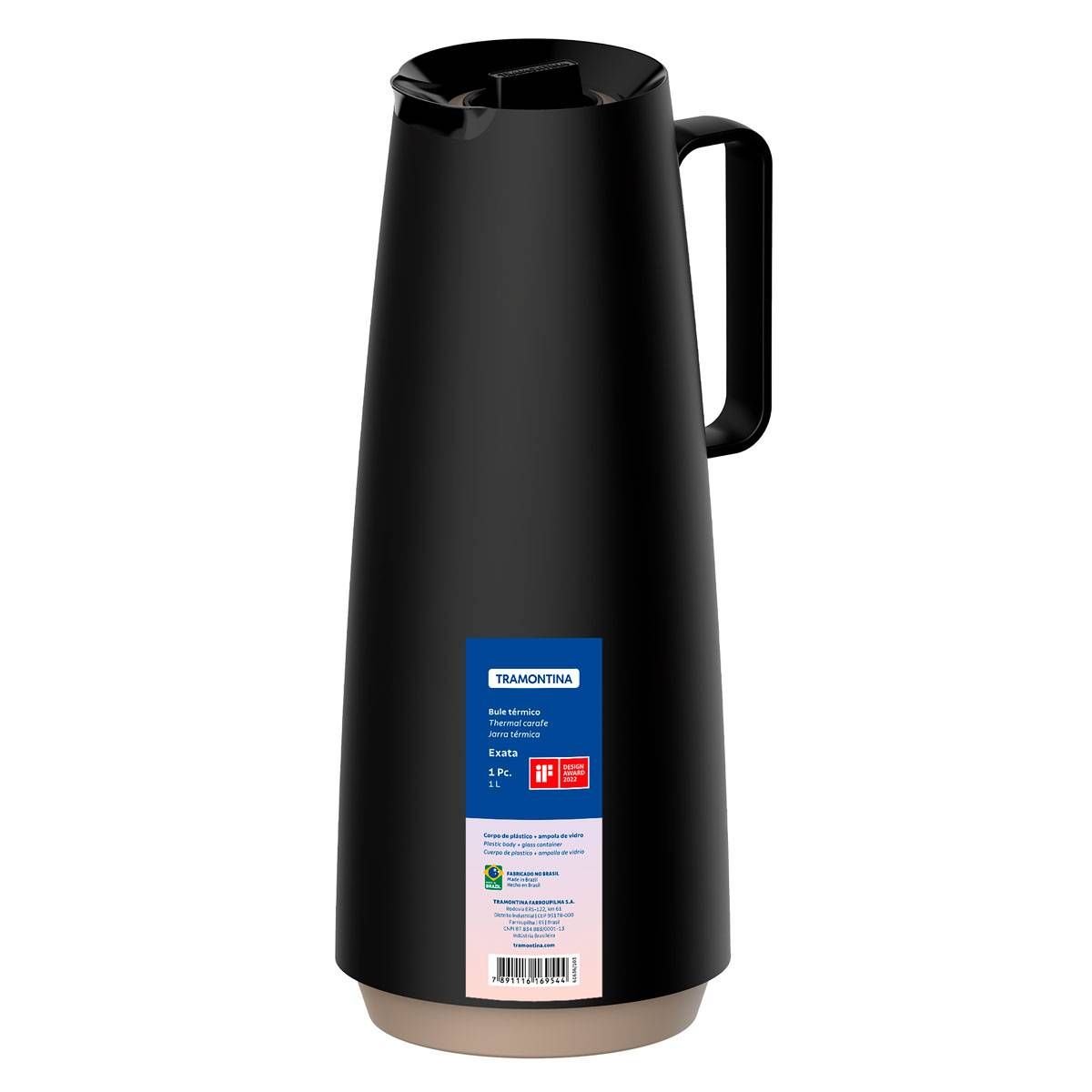 GARRAFA TERMICA CAFE TRAMONTINA 1 LITRO BULE AGUA CAFE EXATA