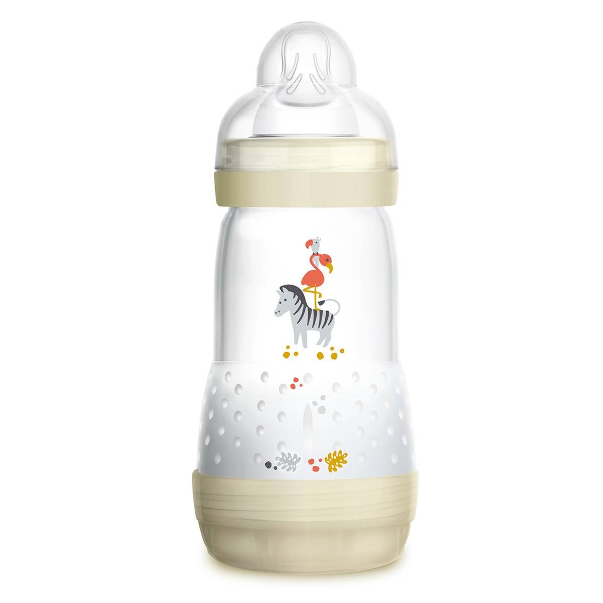MAMADEIRA MAM 260ml EASY START - FIRST BOTTLE - ANTI-CÓLICA  AUTO ESTERILIZAVEL - NEUTRA - MAM