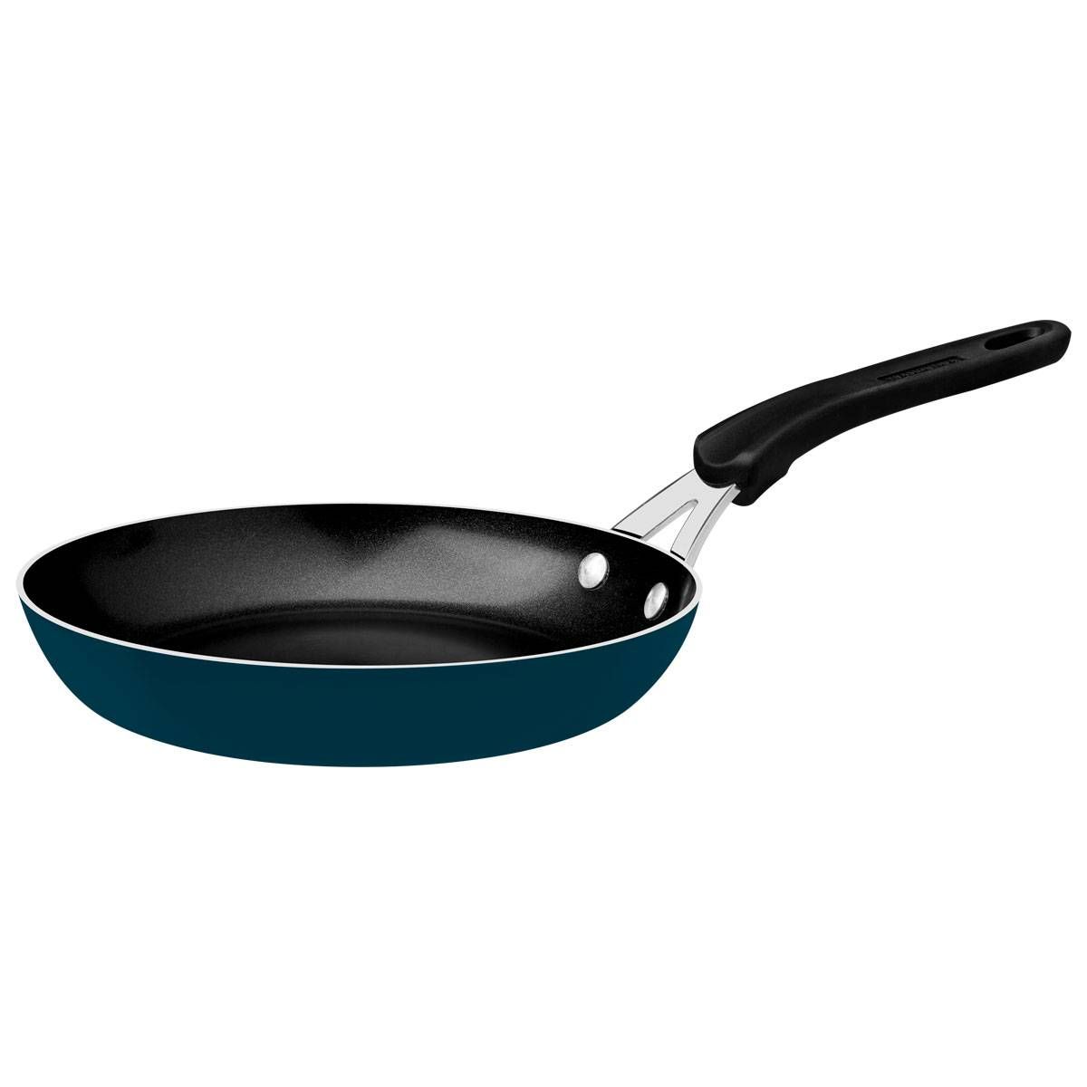 FRIGIDEIRA TRAMONTINA TUNIS COM REVESTIMENTO INTERNO CERÂMICO E EXTERNO SILICONADO AZUL 28 CM 2,3L