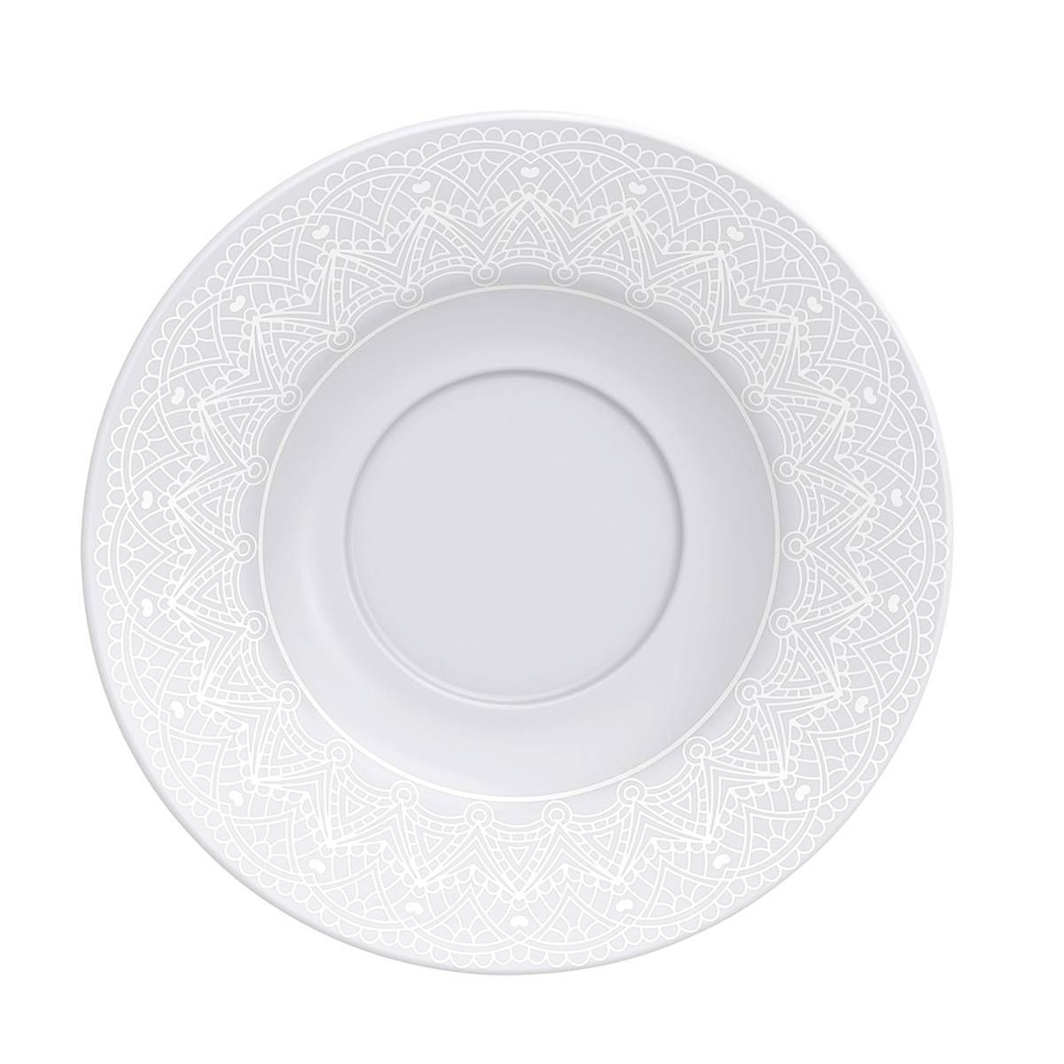 PIRES CHÁ EM PORCELANA DECORADA ALÍCIA  TRAMONTINA