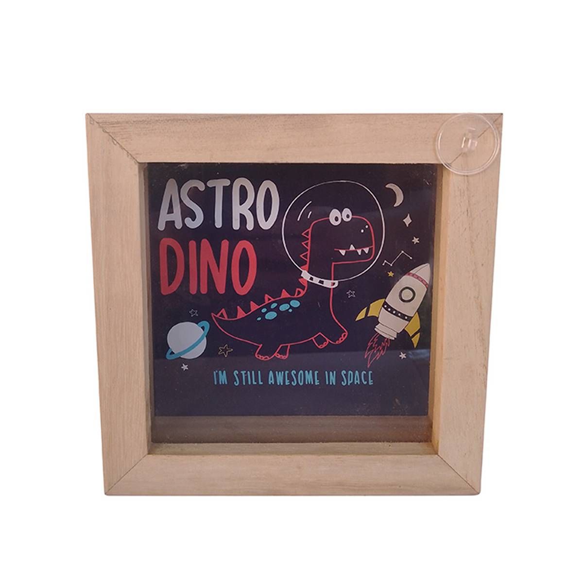 CAIXA COFRE ASTRONAUTA MDF 15X5X15CM